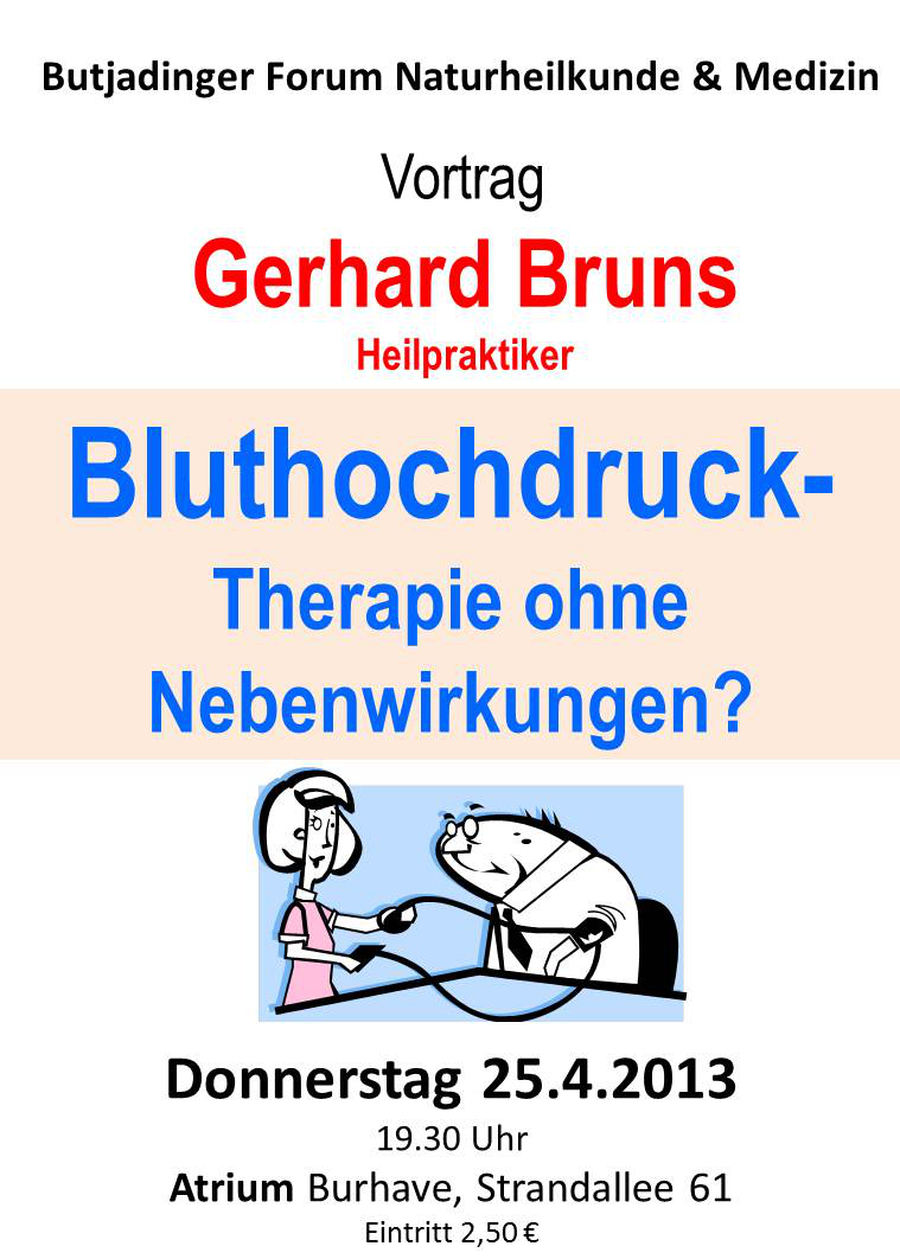 Bluthochdruck- Therapie ohne Nebenwirkungen? (2013)